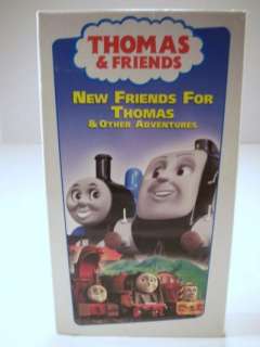 Thomas & Friends New Friends for Thomas VHS Tape 097368744233  