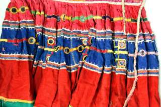 old BANJARA Tribal Belly Dance SKIRT 799d10 (waist 34)  