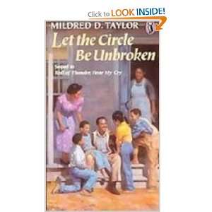  Let the Circle Be Unbroken (9781439555699) Mildred D 