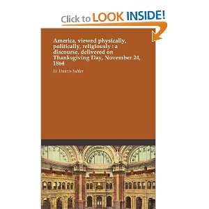 America, viewed physically, politically, religiously  a discourse 