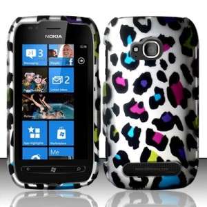 For Nokia Lumia 710 Rubberized HARD Protector Case Snap on Phone Cover 