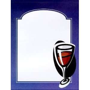  Classic Studio Wine Glass Label (8/Pack)
