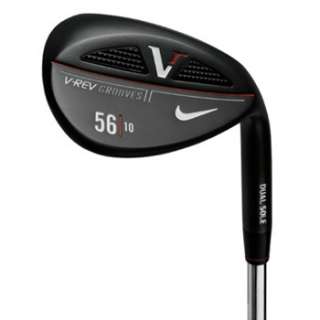 Nike Golf Clubs VR V REV Black Satin 56* Sand Wedge Stiff Steel Very 