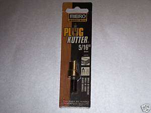 MIBRO PLUG KUTTER 1/4 TITANIUM NEW IN PKG #418231  