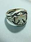 old pawn sterling silver navajo indian fred harvey era bird ring