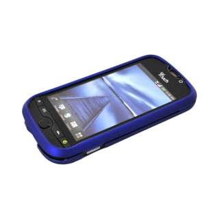   4g Slide Blue Rubberized Protective Hard Shell Case Cover  