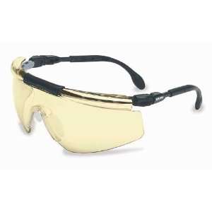  Uvex Fitlogic Safety Glasses, Frame, Pewter/wine, Lens 