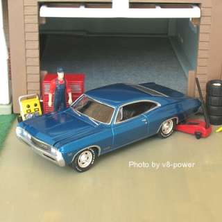 1967 CHEVY IMPALA SS 396, Opening Hood, RRs, True 164 Diecast, #3701 