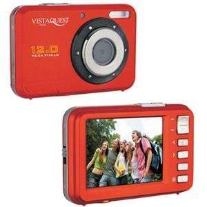  VistaQuest, VQ 1200 Red 12MP Digital Cam (Catalog Category 