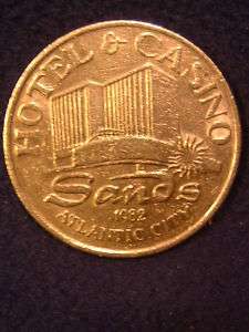1982 Sands hotel & Casino   Casino tokens  