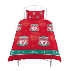  Liverpool Fc Liverbird Football Rotary Official Single Bed 