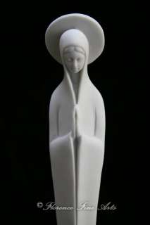   Madonna Italian Statue Sculpture Vittoria Made Italy Catholic  