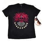 NEW Mens t shirt dress Mysterious Indian Skeleton Black T shirt 12