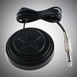 New PRO 360° Round Star Tattoo Foot Pedal Switch Equipment Supply 5 