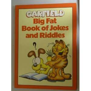   GARFIELD BIG FAT BOOK OF JOKES AND RIDDLES HARD COVER 