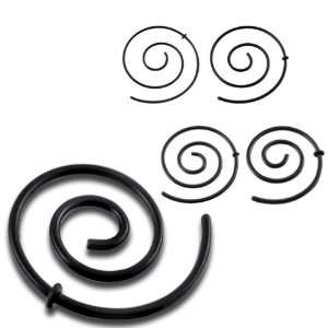  Surgical Steel Spiral Ear Plug Jewelry