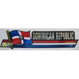  Dominican Republic   Bumper Sticker Patio, Lawn & Garden