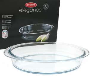 Arcuisine France XL Oval Glass Dish / Roaster 15 x 10  