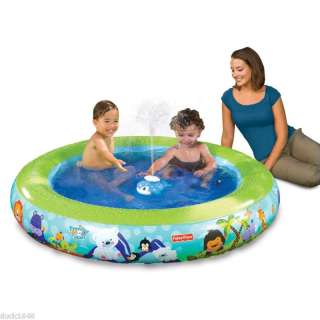 FisherPrice Magic Sprinkle Toddler Kiddie Swimming Pool  