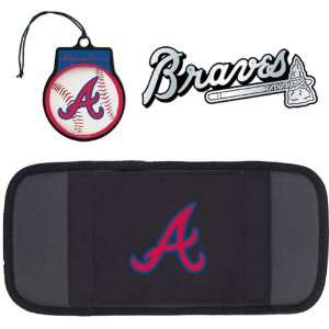 Atlanta Braves Automotive Package Emblem, Air Freshner & CD Visor