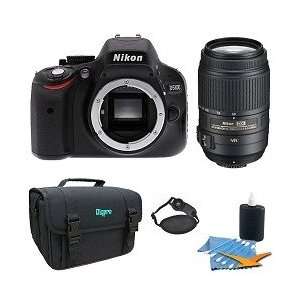 Nikon D5100 16.2MP CMOS Digital SLR Camera With Nikon 55 300mm f/4.5 5 