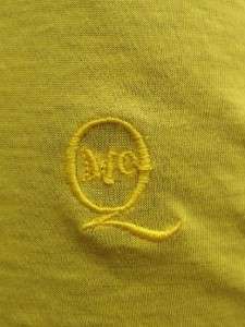BN Alexander McQueen McQ Yellow Bow Tie Top UK10   12 M  