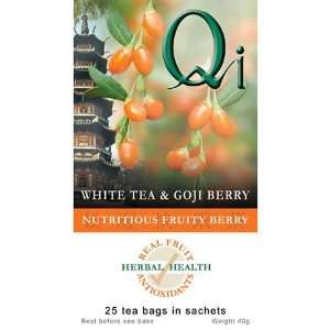    Qi White Tea With Goji Berry   25 Bag(s)