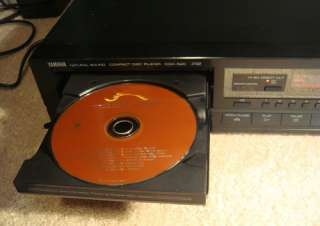 YAMAHA CDX 520 Audiophile Natural Sound Compact Disc CD Player with 