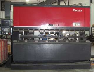 Amada FBD 1030F CNC Press Brake 1992 5 Axis 100 ton capacity with 