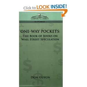   Books on Wall Street Speculation (9781596056541) Don Guyon Books