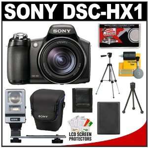  Sony Cyber Shot DSC HX1 Digital Camera (Black) with Sony 
