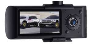   Dual Lens dash board camera car dvr black box video recorde  
