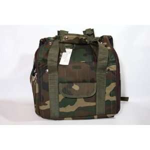  Casual Canine Camo Backpack Carrier Med