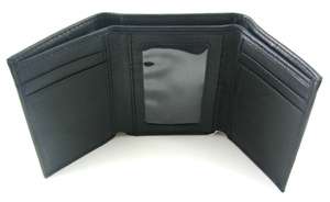  richmond black leather trifold wallet this wallet measures at 9 x 4 