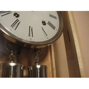 Regulator Wall Clock, Solid Maple, Model #70616 090058  