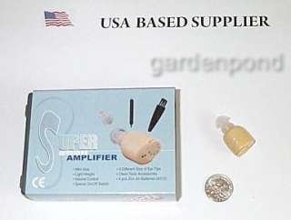   quality in the ear hearing aid with extremely easy volume adjustment