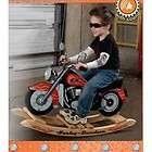 KidKraft Harley Davidson Girl Roaring Softail Motorcycle Rocker 
