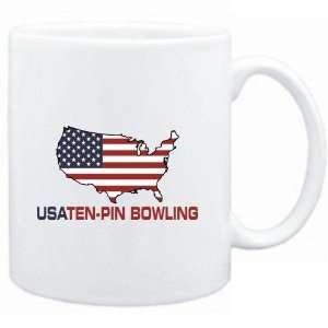 Mug White  USA Ten Pin Bowling / MAP  Sports  Sports 