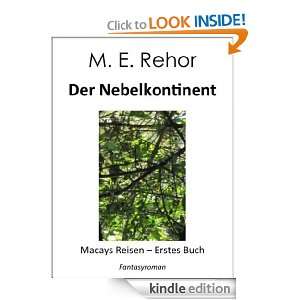Der Nebelkontinent (German Edition) Manfred Rehor  Kindle 