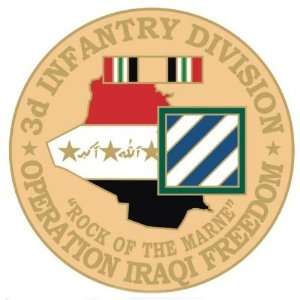  3rd Infantry Division Operation Iraqi Freedom Pin 