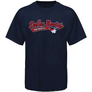  Dallas Baptist Patriots Navy Blue Logo Script T shirt (X 