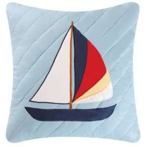  Sail Away Sailboat Pillow