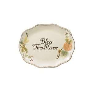  Pfaltzgraff Plymouth Bless This House Platter