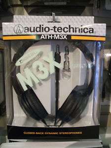 Audio Technica ATH M3X DJ/Studio Headphones  