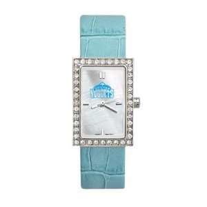  Denver Nuggets Womens Starlette Leather Watch Sports 