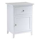 cabinet drawer winsome wood night stand accent table with drawer