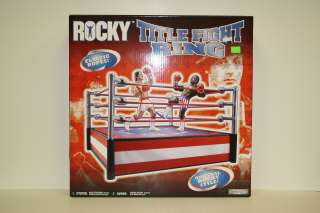 Rocky Title Fight Ring Rocky Balboa VHTF  