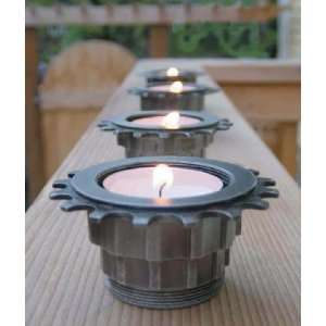  Recycled Bike Cog Tea Light Holder, By Resource Revival 
