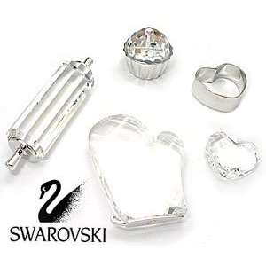  Swarovski Crystal Moments Baking Set Figurines