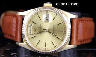   18238 Double Quickset President Leather Strap E Serial 1990  